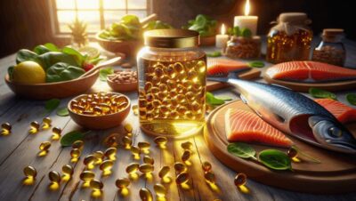 aceite de pescado fuente de epa y dha Suplementos deportivos energéticos
